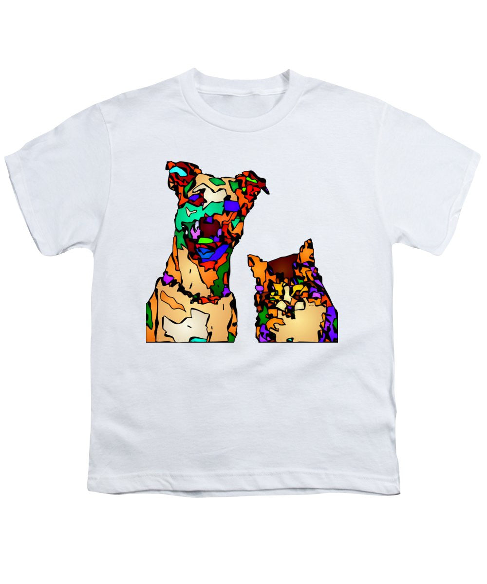 Youth T-Shirt - Buddies For Life. Pet Series