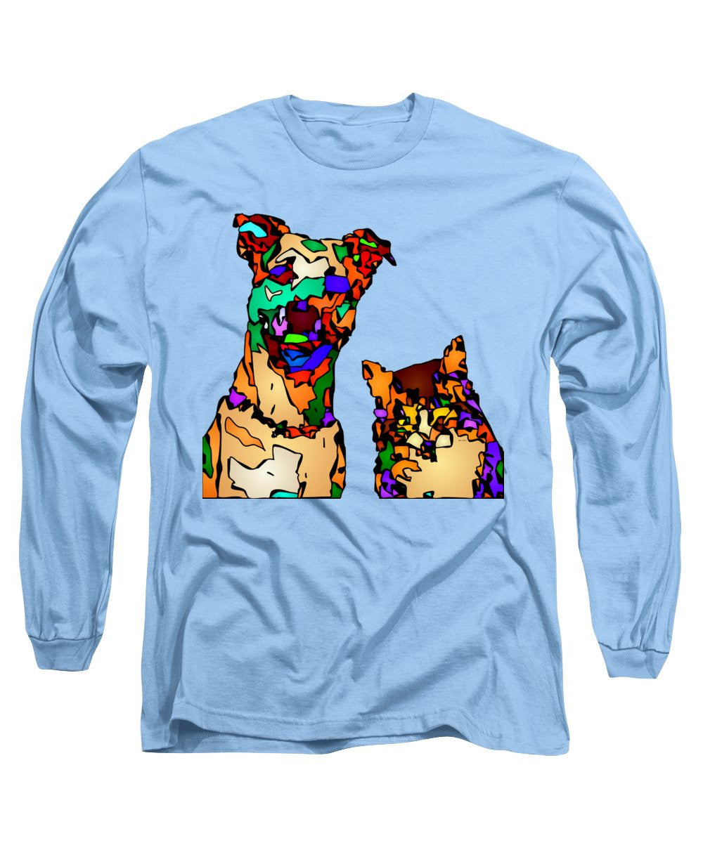 Long Sleeve T-Shirt - Buddies For Life. Pet Series