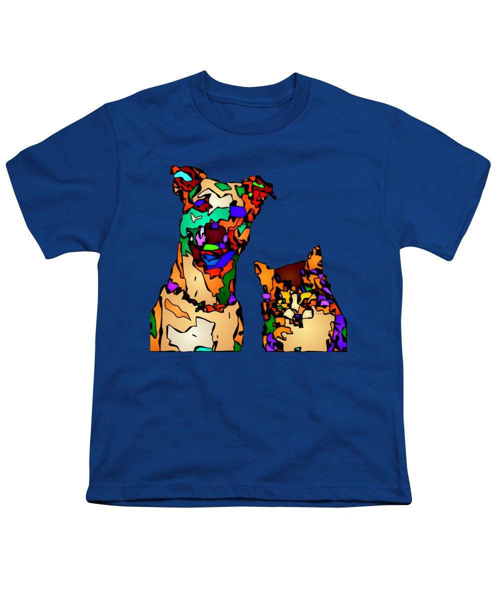 Youth T-Shirt - Buddies For Life. Pet Series