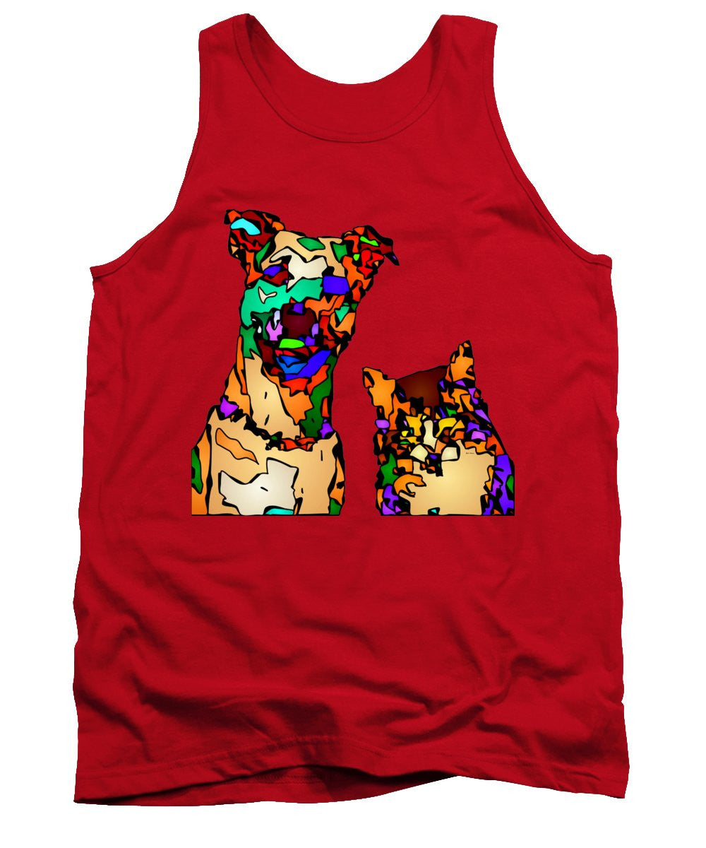 Tank Top - Buddies For Life. Pet Series