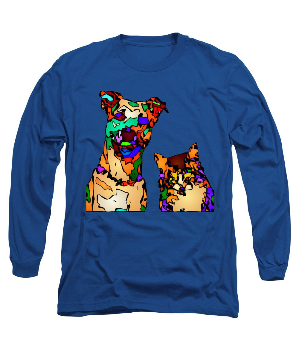 Long Sleeve T-Shirt - Buddies For Life. Pet Series