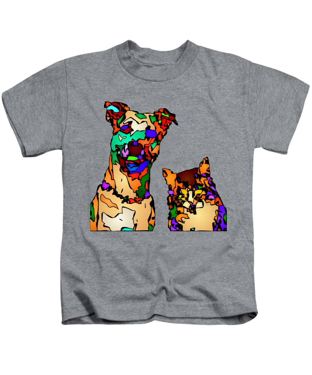 Kids T-Shirt - Buddies For Life. Pet Series