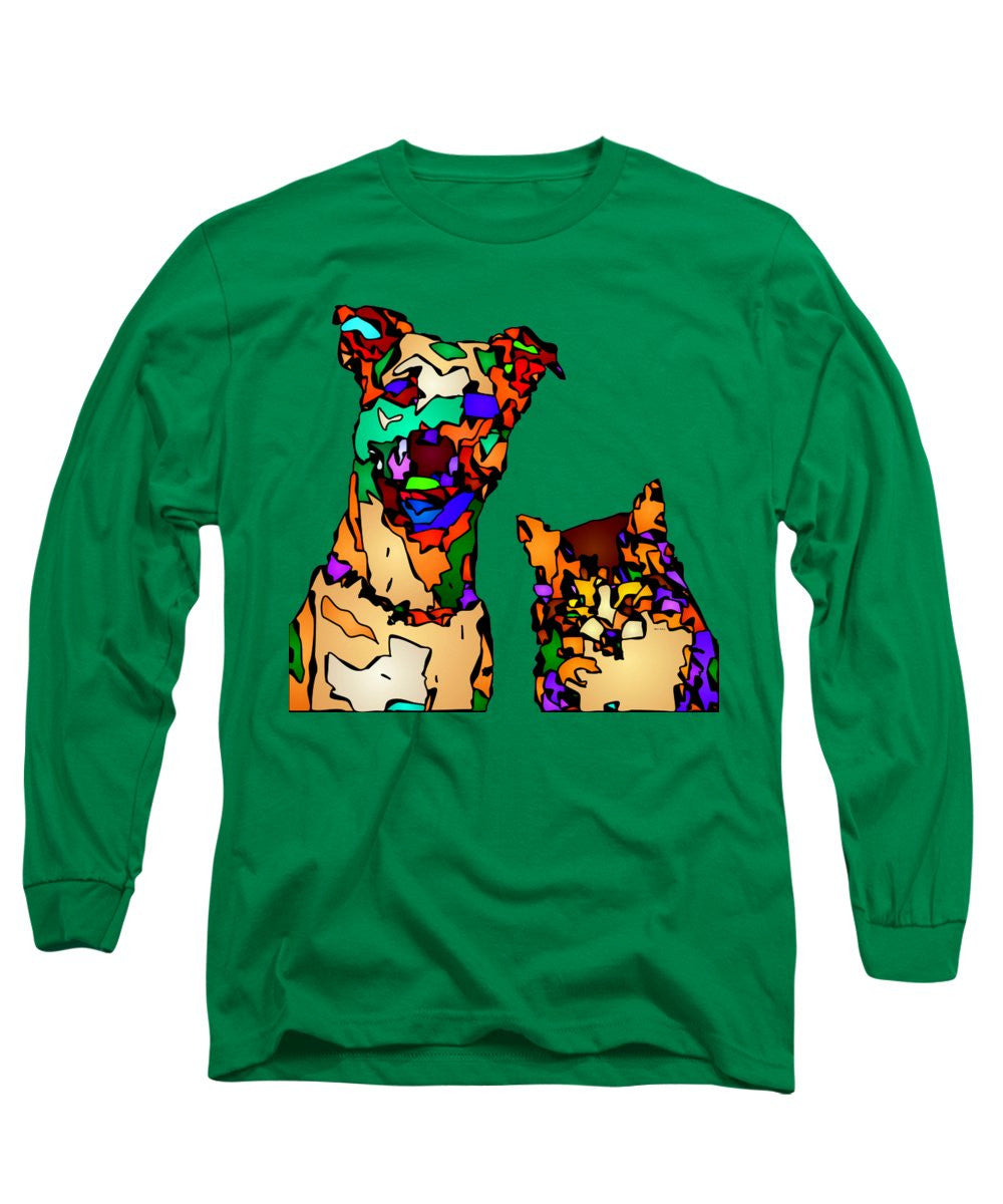 Long Sleeve T-Shirt - Buddies For Life. Pet Series