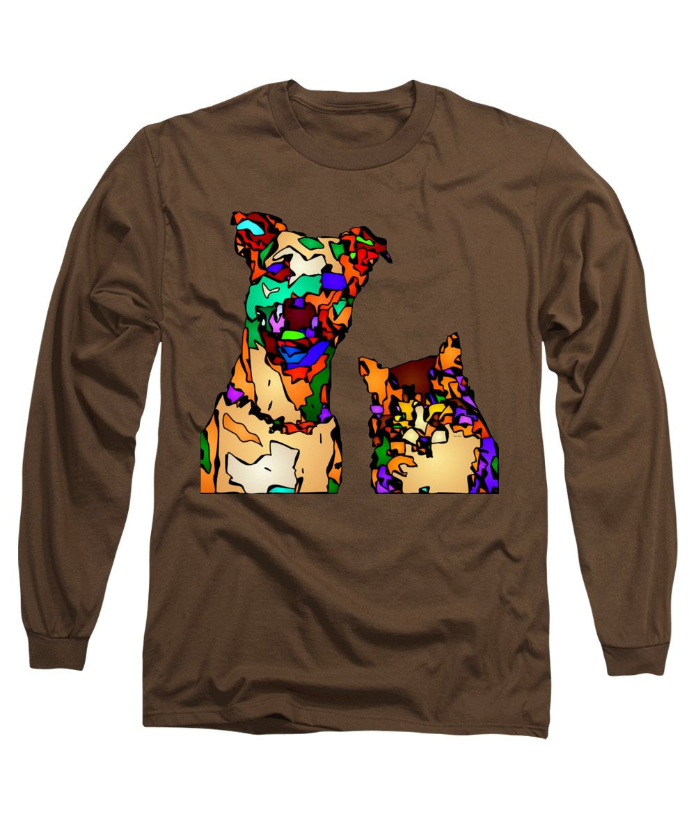 Long Sleeve T-Shirt - Buddies For Life. Pet Series