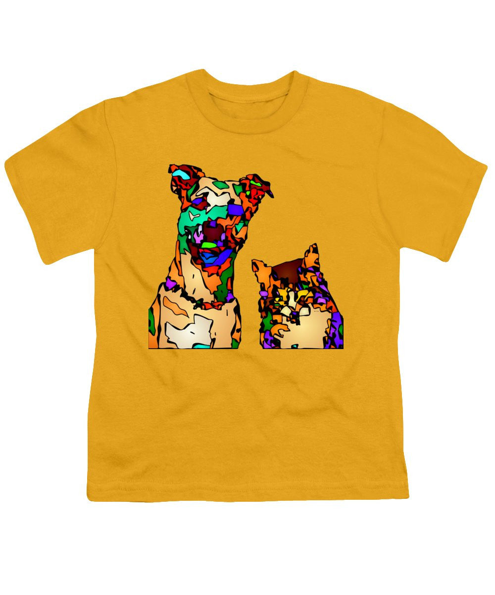 Youth T-Shirt - Buddies For Life. Pet Series