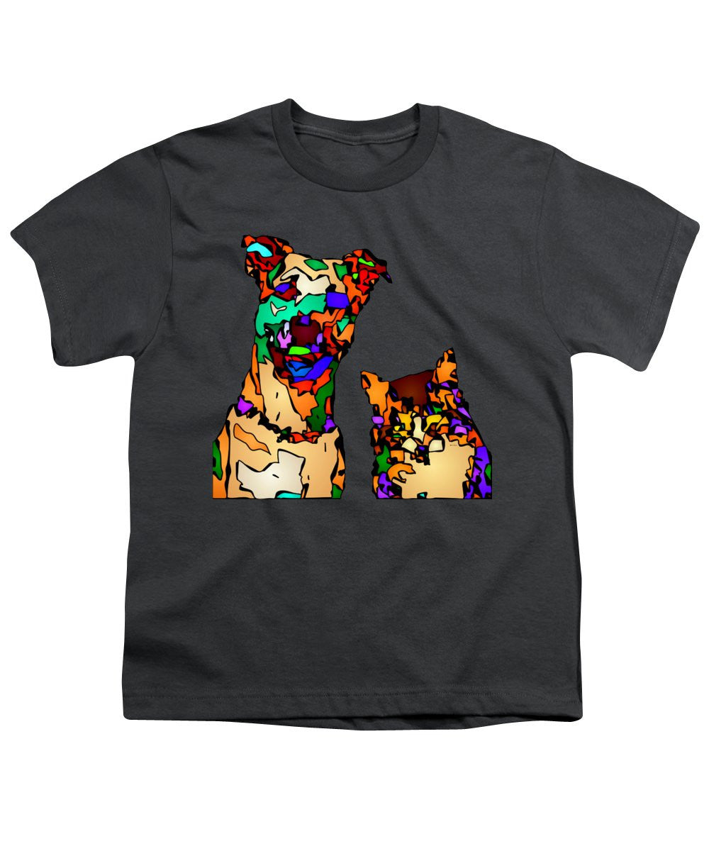 Youth T-Shirt - Buddies For Life. Pet Series