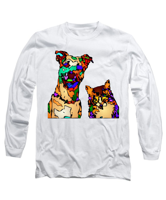 Long Sleeve T-Shirt - Buddies For Life. Pet Series