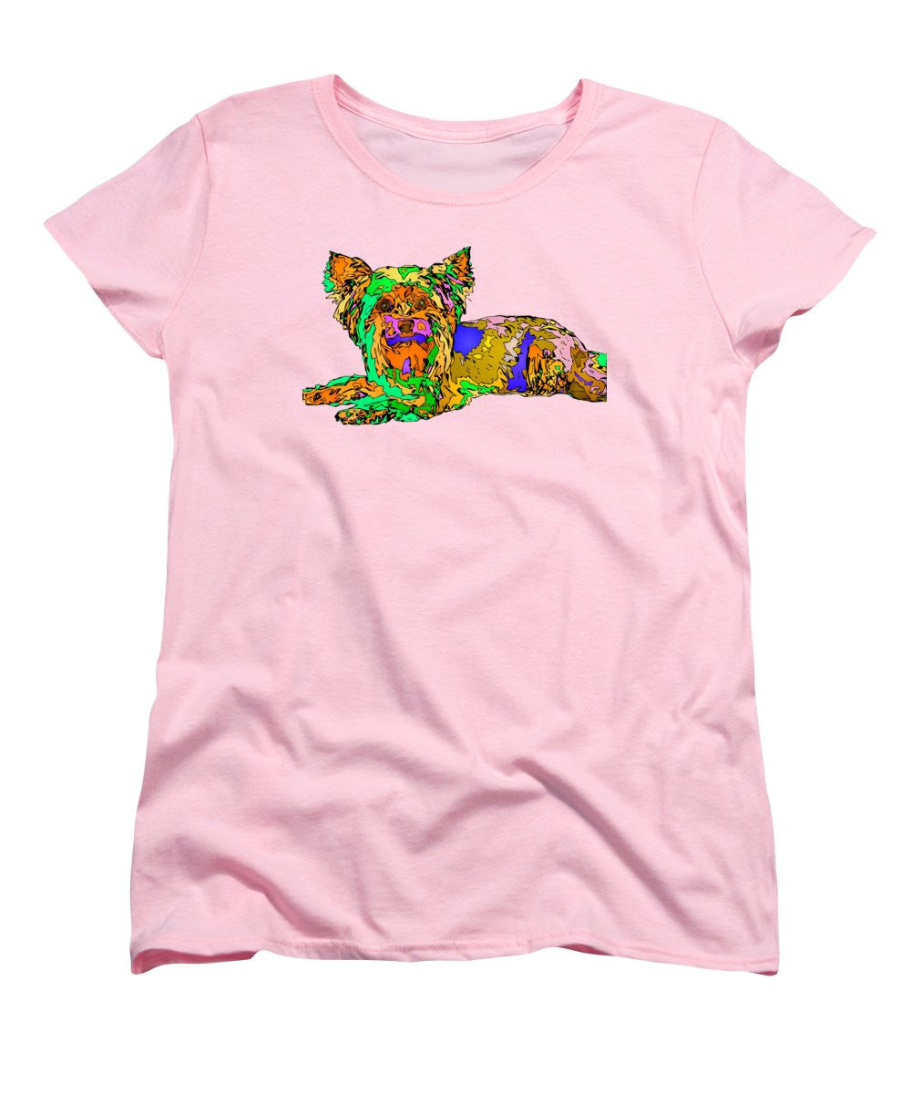 Women's T-Shirt (Standard Cut) - Buddy. Pet Series