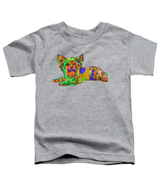 T-shirt pour tout-petits – Série Buddy. Pet