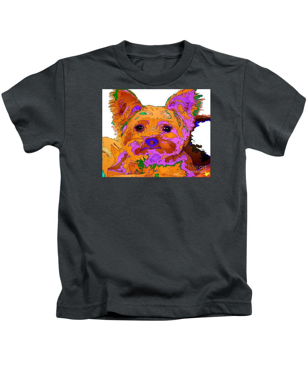 Kids T-Shirt - Buddy The Baby. Pet Series