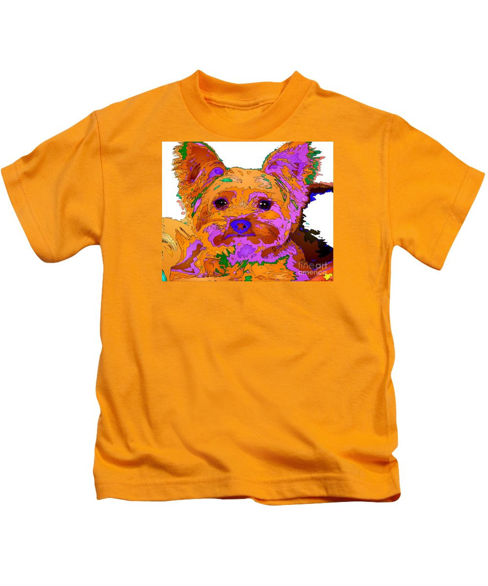 Kids T-Shirt - Buddy The Baby. Pet Series