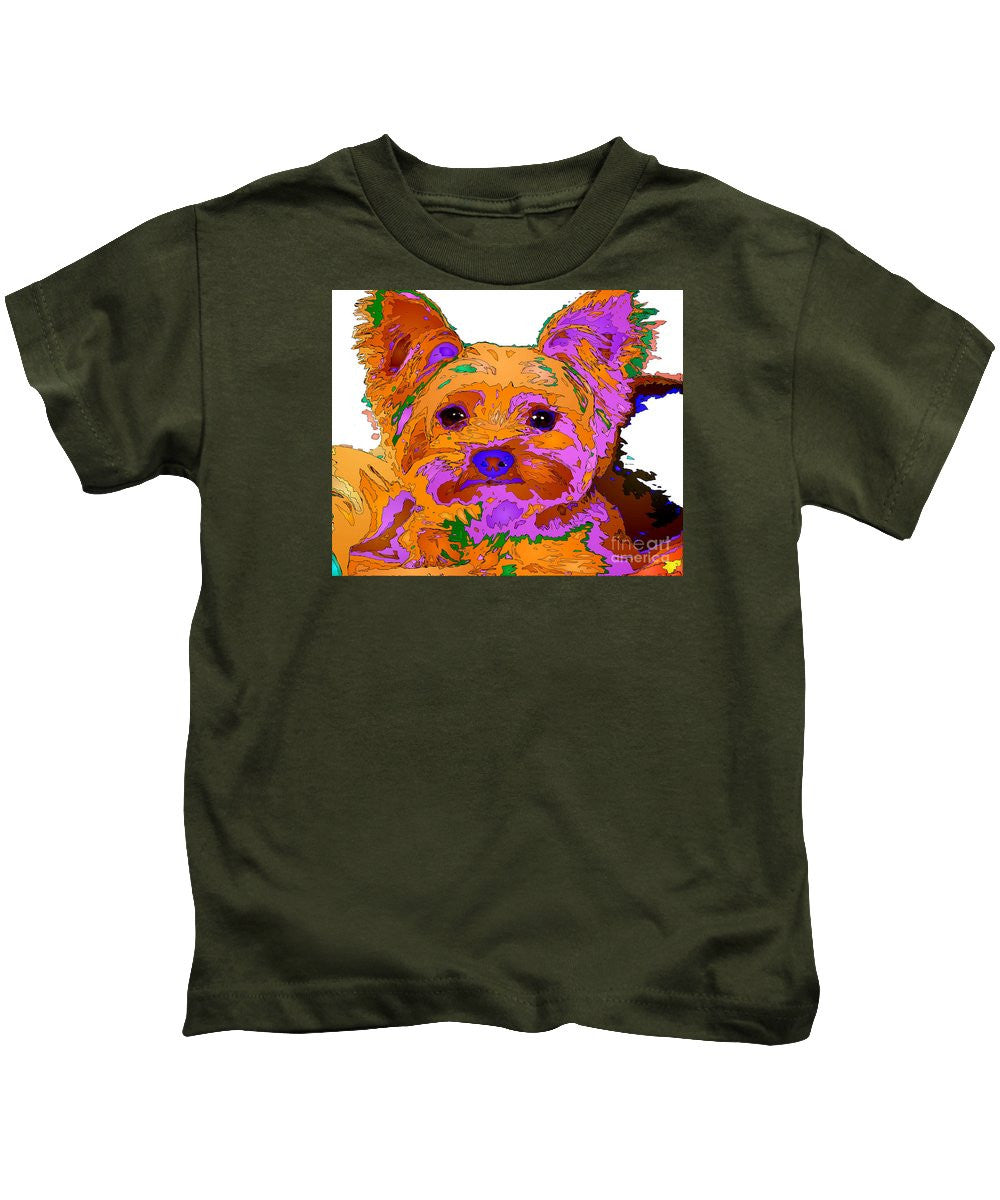 Kids T-Shirt - Buddy The Baby. Pet Series