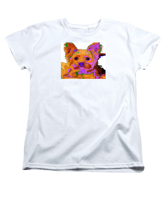 Women's T-Shirt (Standard Cut) - Buddy The Baby. Pet Series