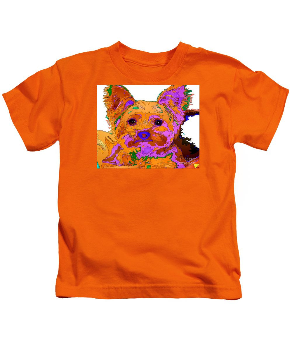 Kids T-Shirt - Buddy The Baby. Pet Series