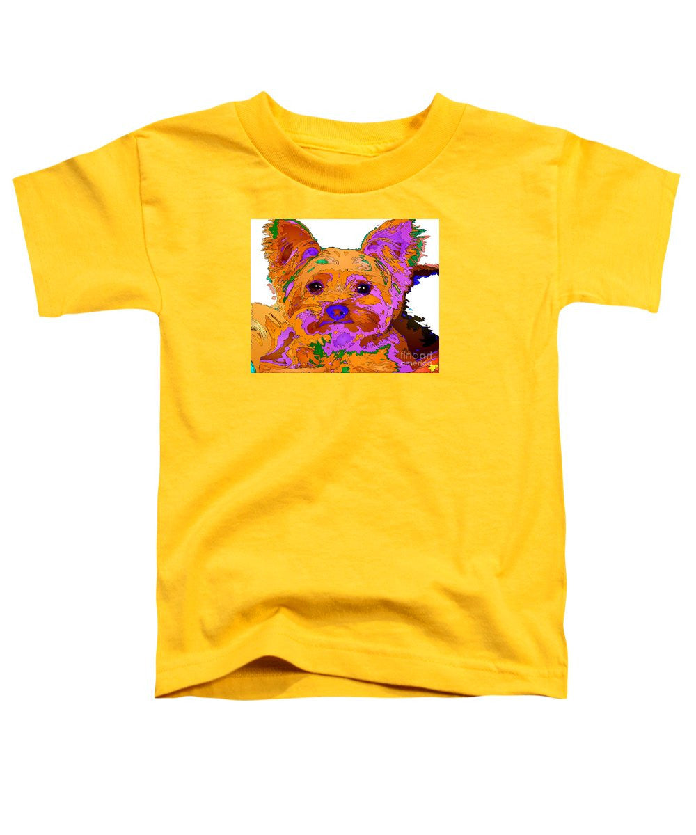 Toddler T-Shirt - Buddy The Baby. Pet Series