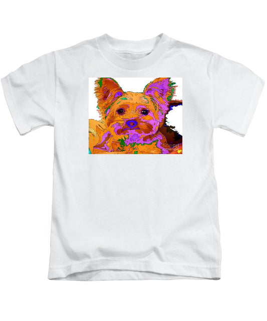 T-shirt pour enfants – Buddy le bébé. Série Pet