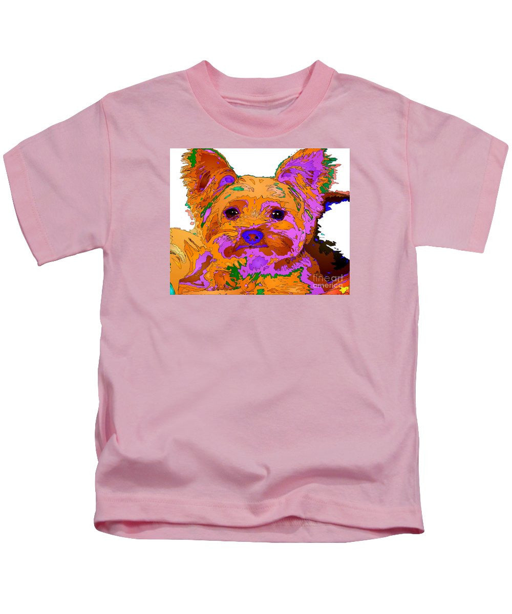 Kids T-Shirt - Buddy The Baby. Pet Series