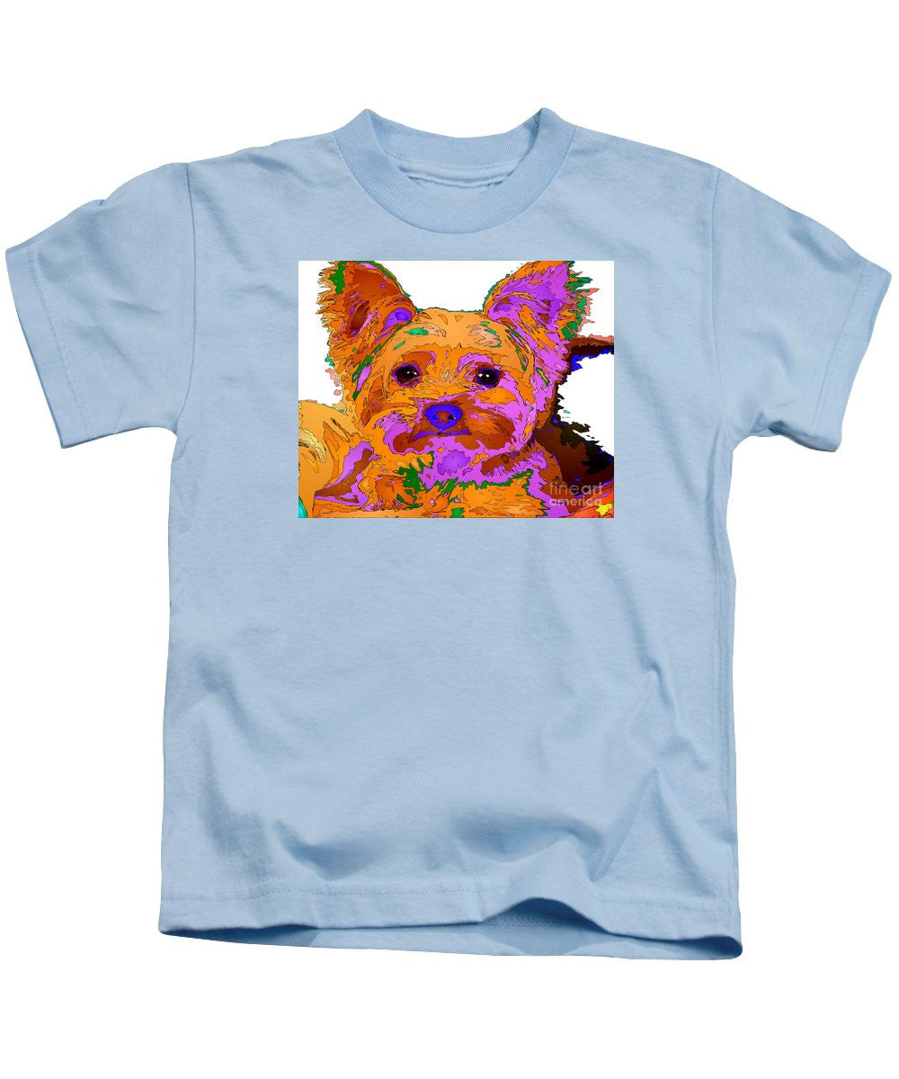 Kids T-Shirt - Buddy The Baby. Pet Series