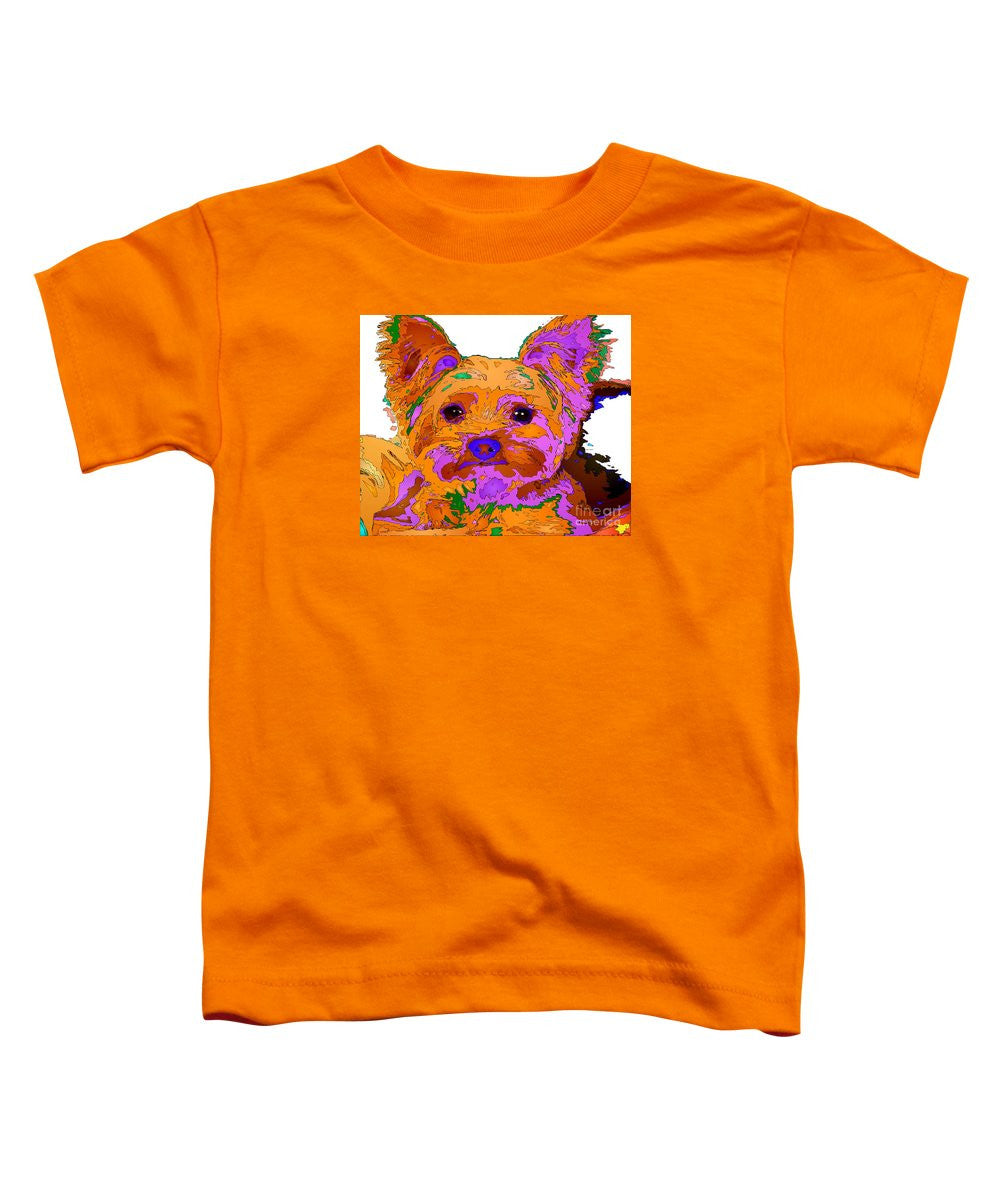 Toddler T-Shirt - Buddy The Baby. Pet Series