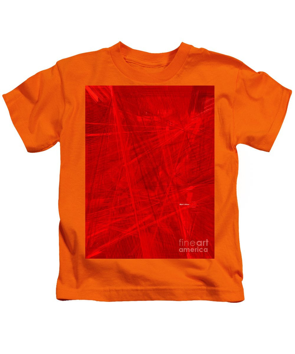 Kids T-Shirt - Burst Of Red