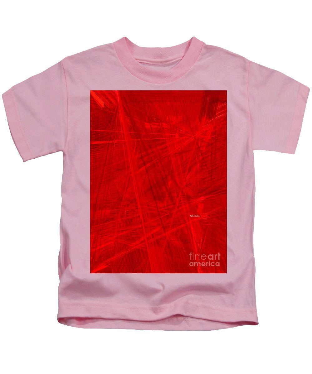 Kids T-Shirt - Burst Of Red