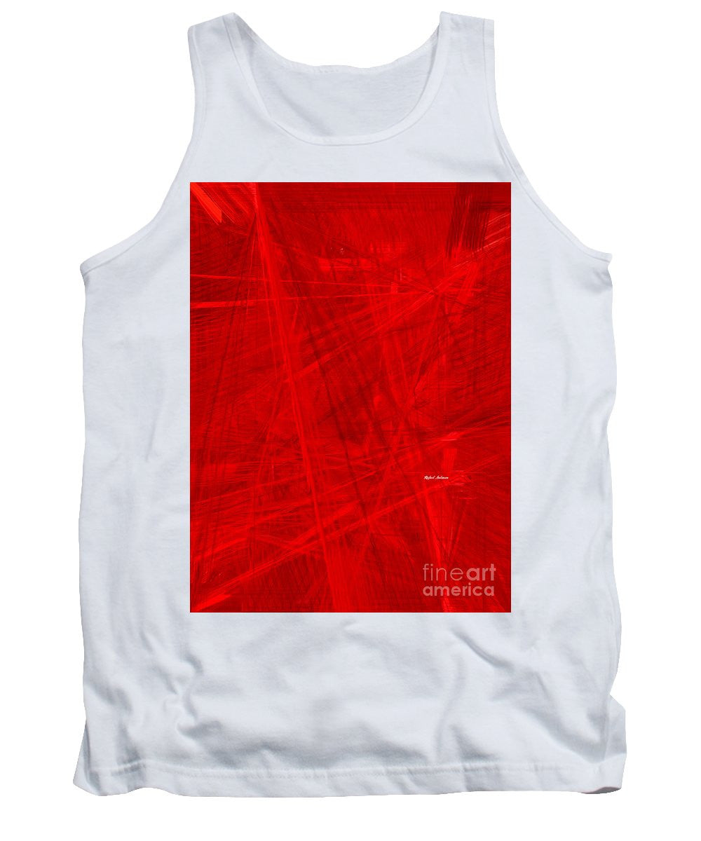 Tank Top - Burst Of Red