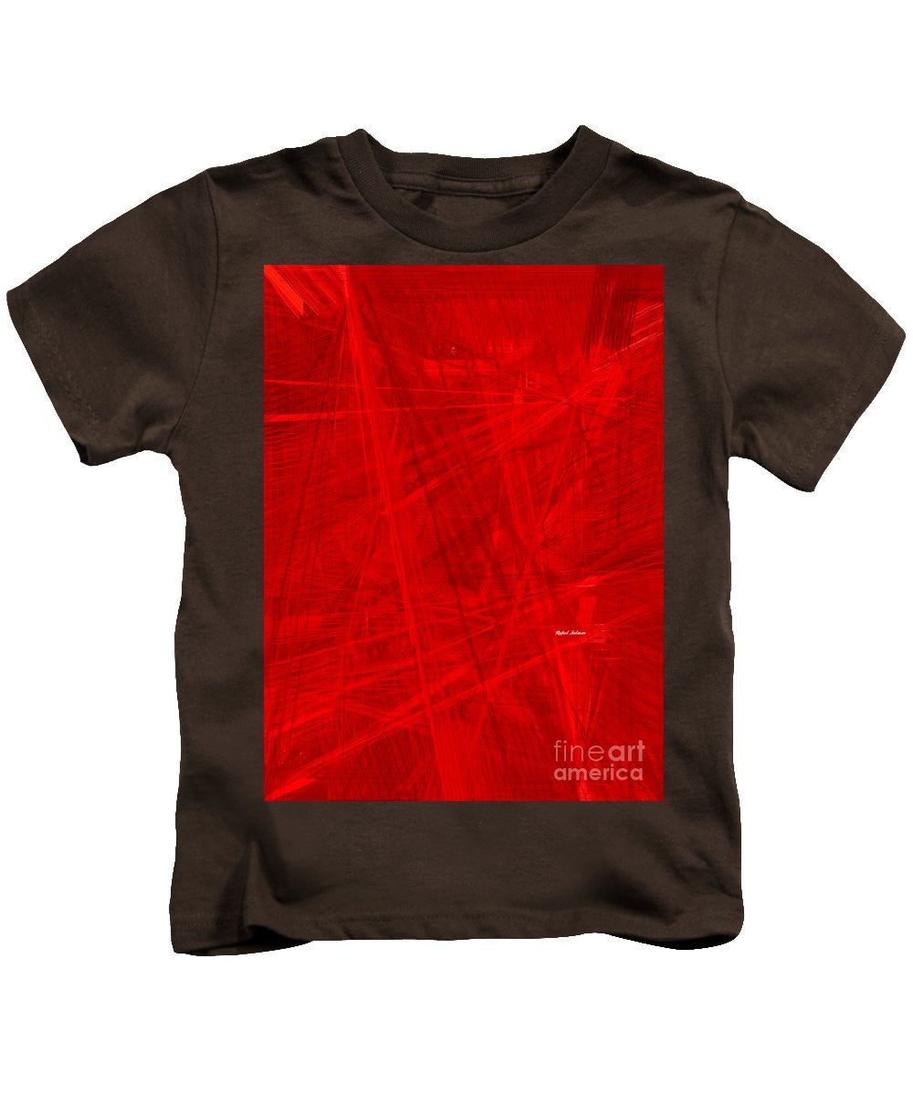 Kids T-Shirt - Burst Of Red