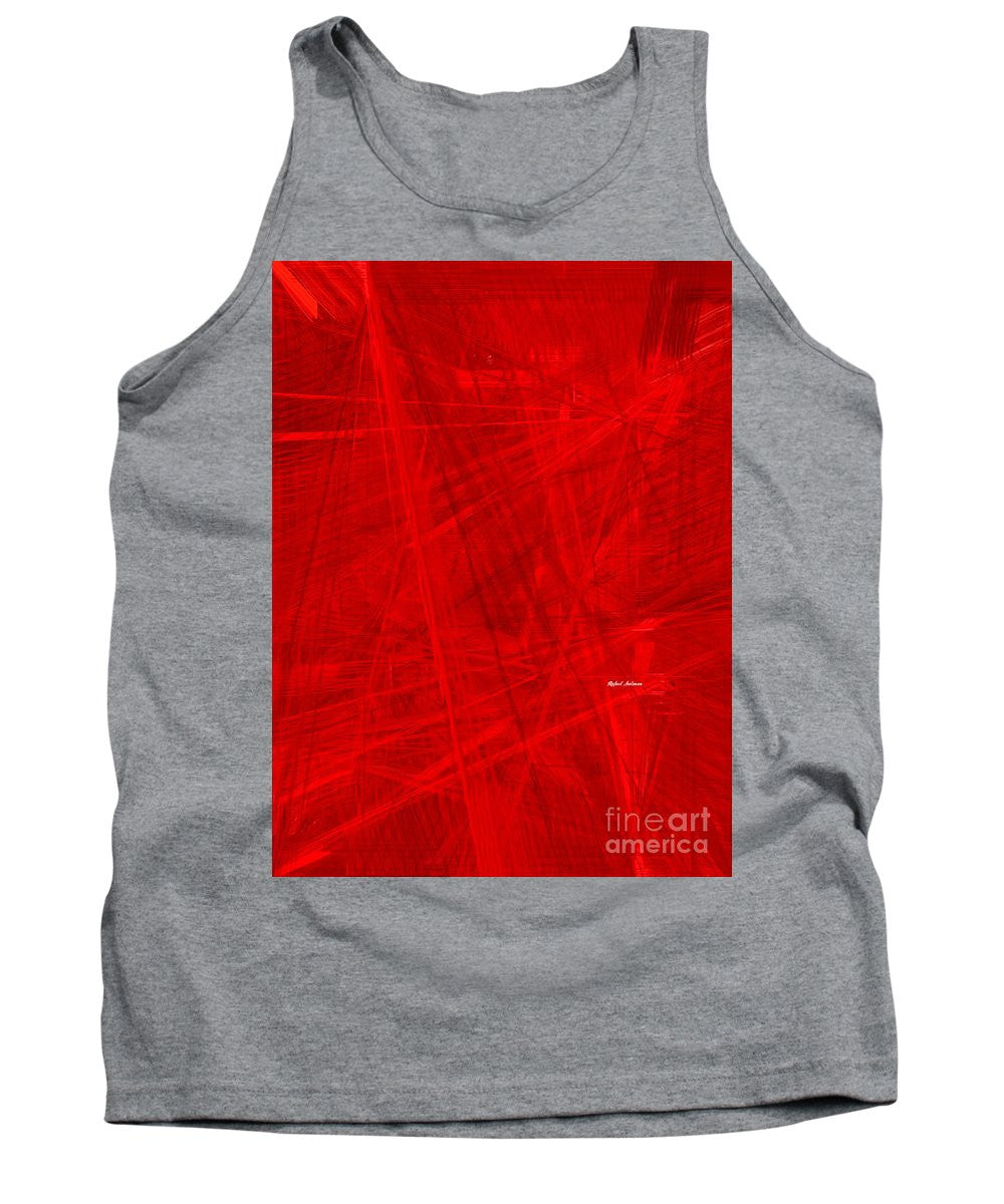 Tank Top - Burst Of Red