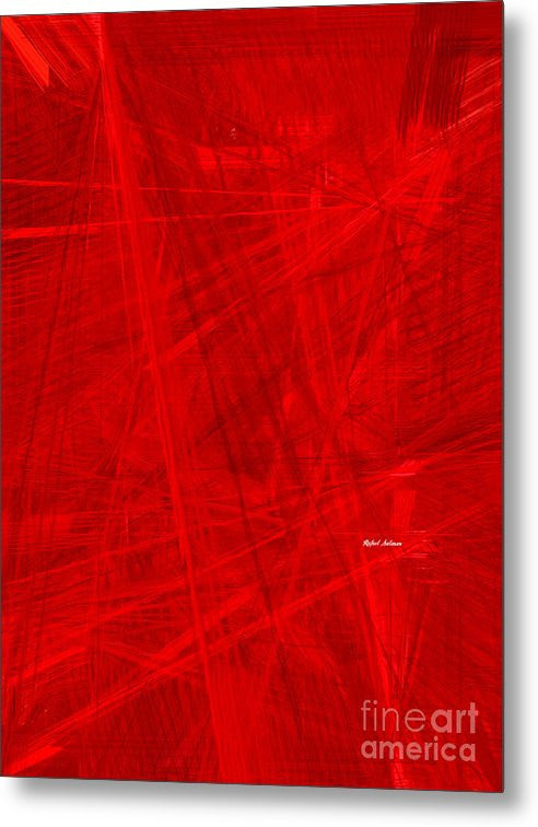 Metal Print - Burst Of Red