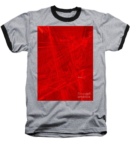 Baseball T-Shirt - Burst Of Red