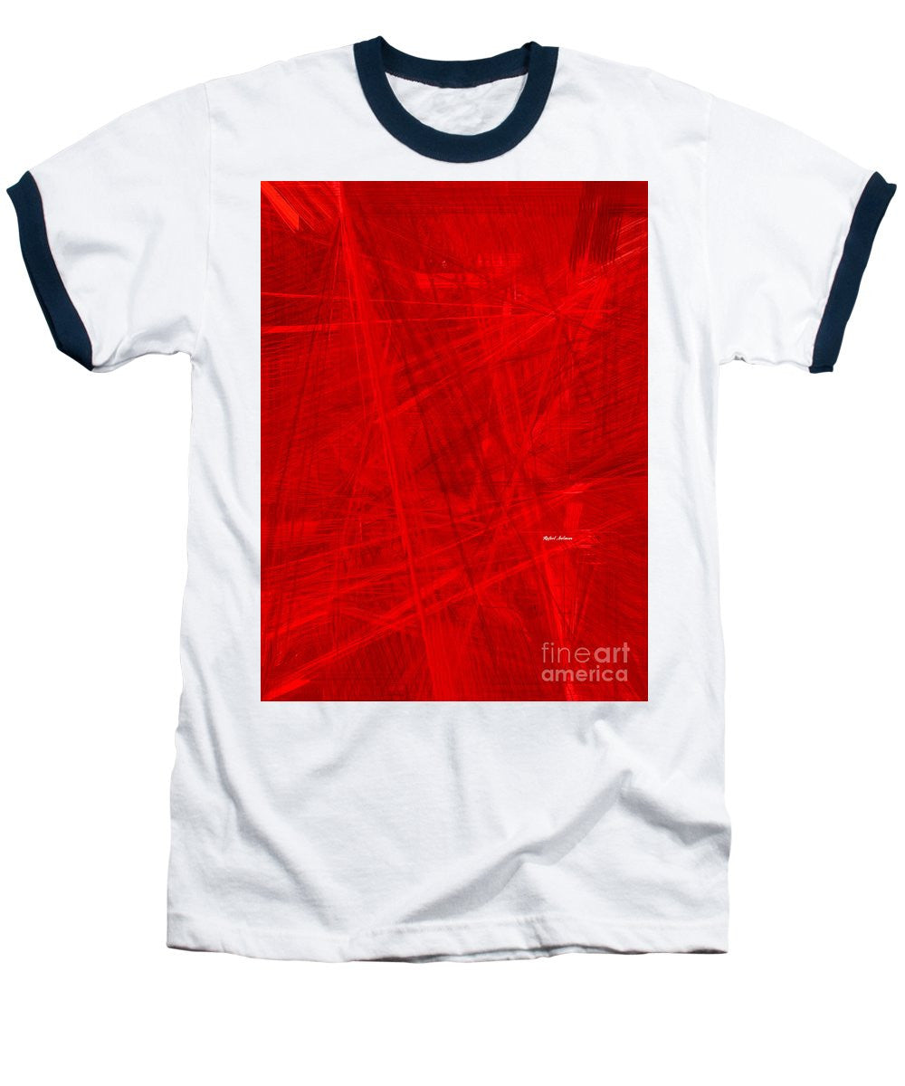Baseball T-Shirt - Burst Of Red