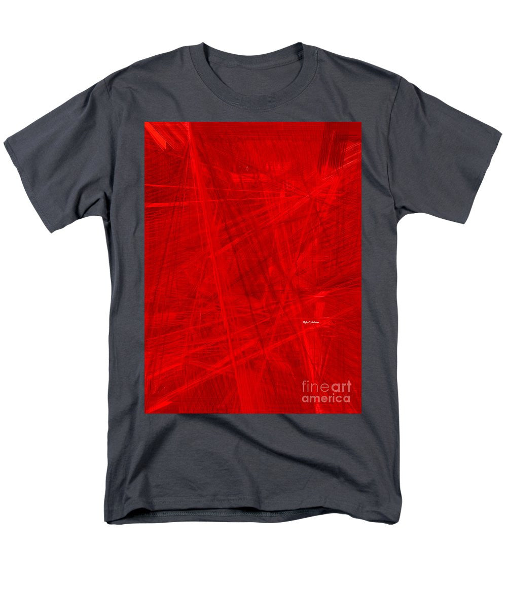 Men's T-Shirt  (Regular Fit) - Burst Of Red