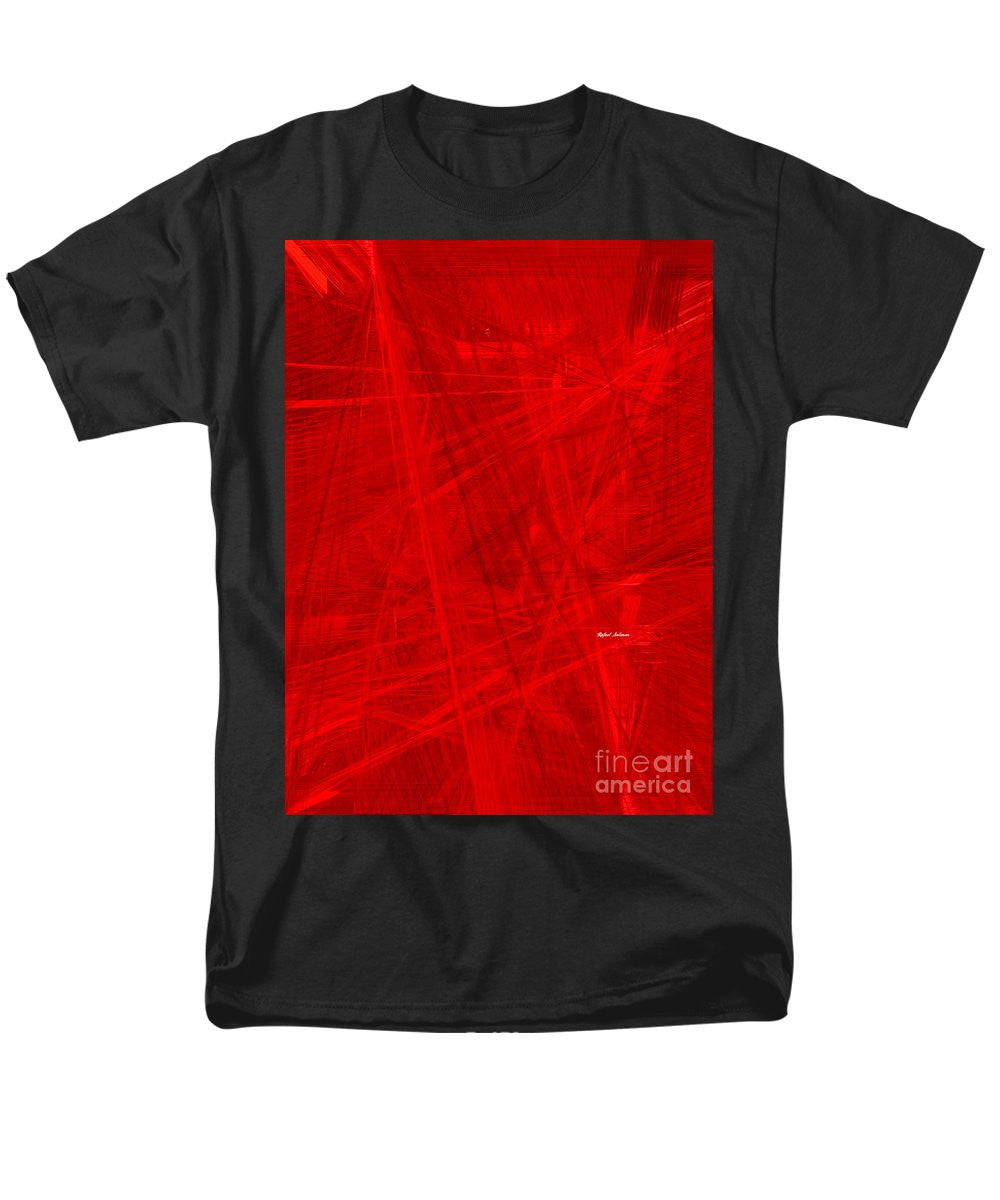 Men's T-Shirt  (Regular Fit) - Burst Of Red