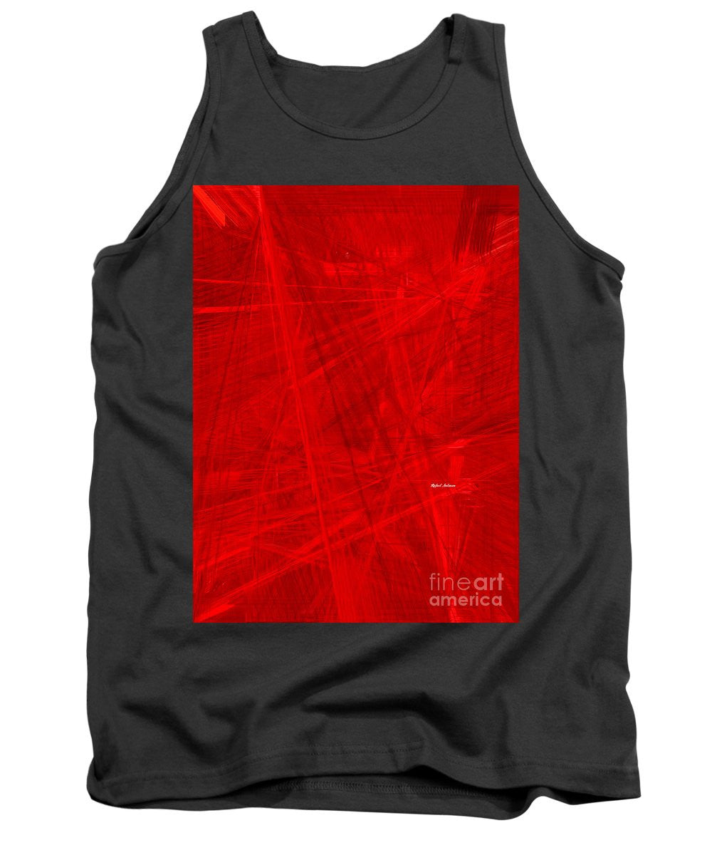 Tank Top - Burst Of Red