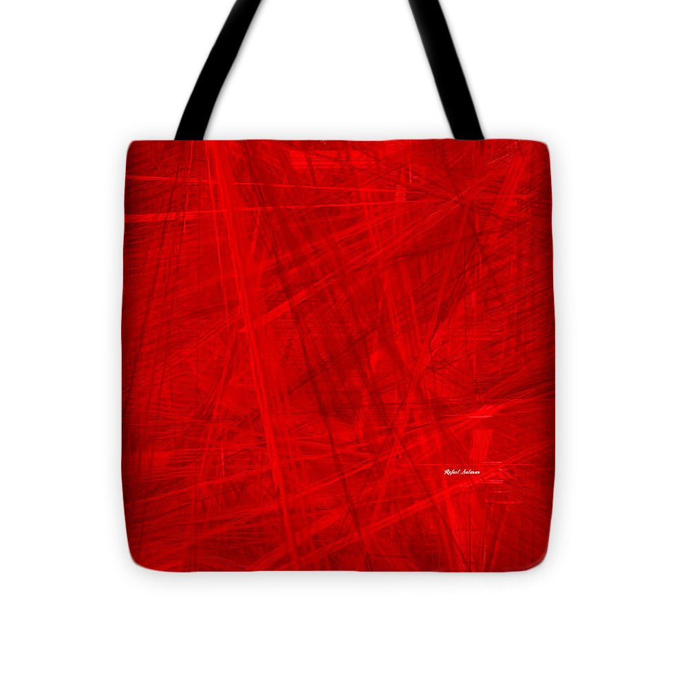 Sac fourre-tout - Explosion de rouge