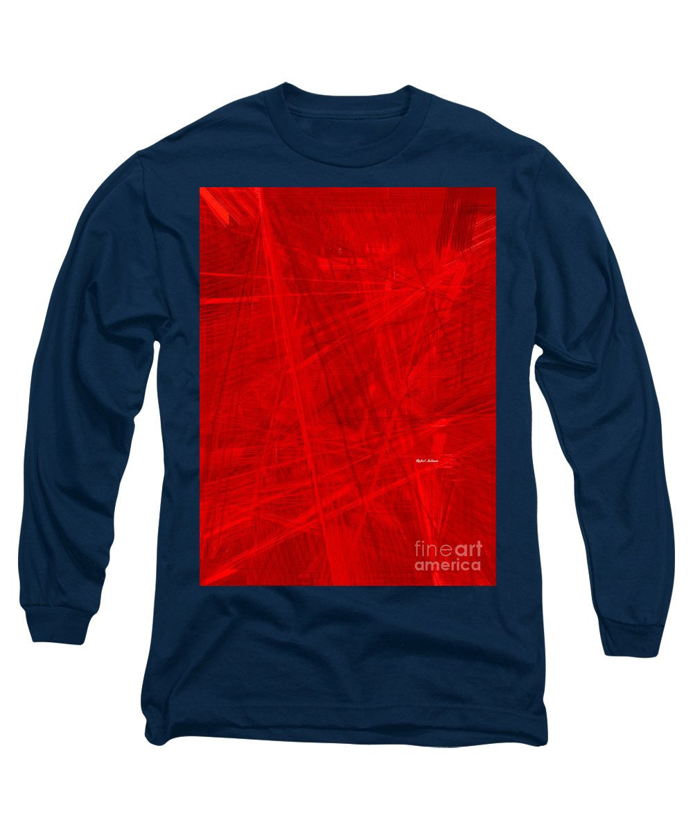 Long Sleeve T-Shirt - Burst Of Red