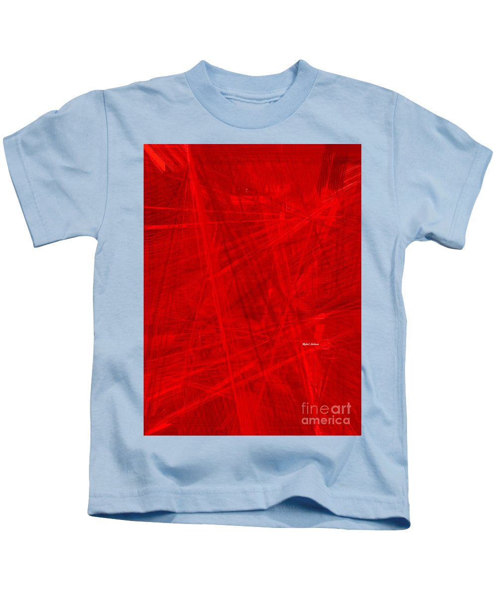 Kids T-Shirt - Burst Of Red