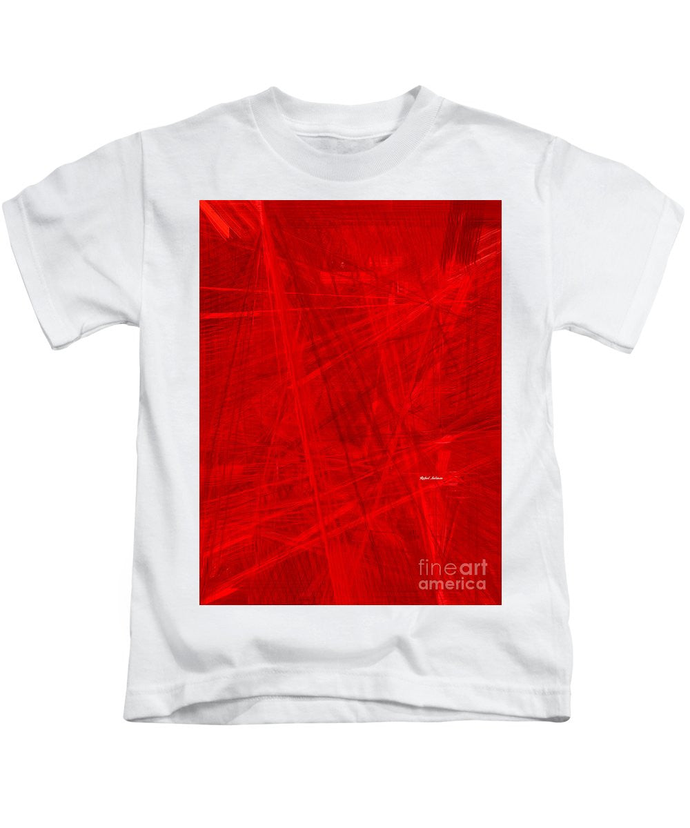 Kids T-Shirt - Burst Of Red