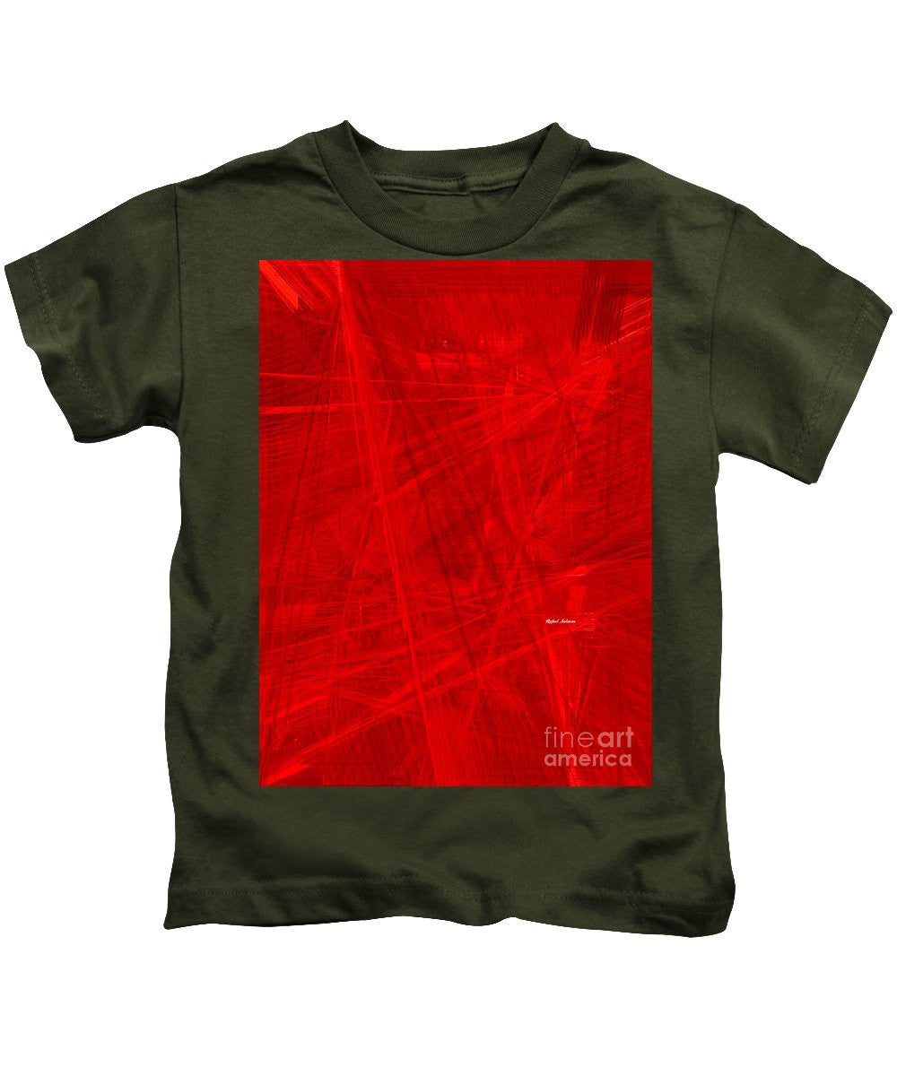 Kids T-Shirt - Burst Of Red