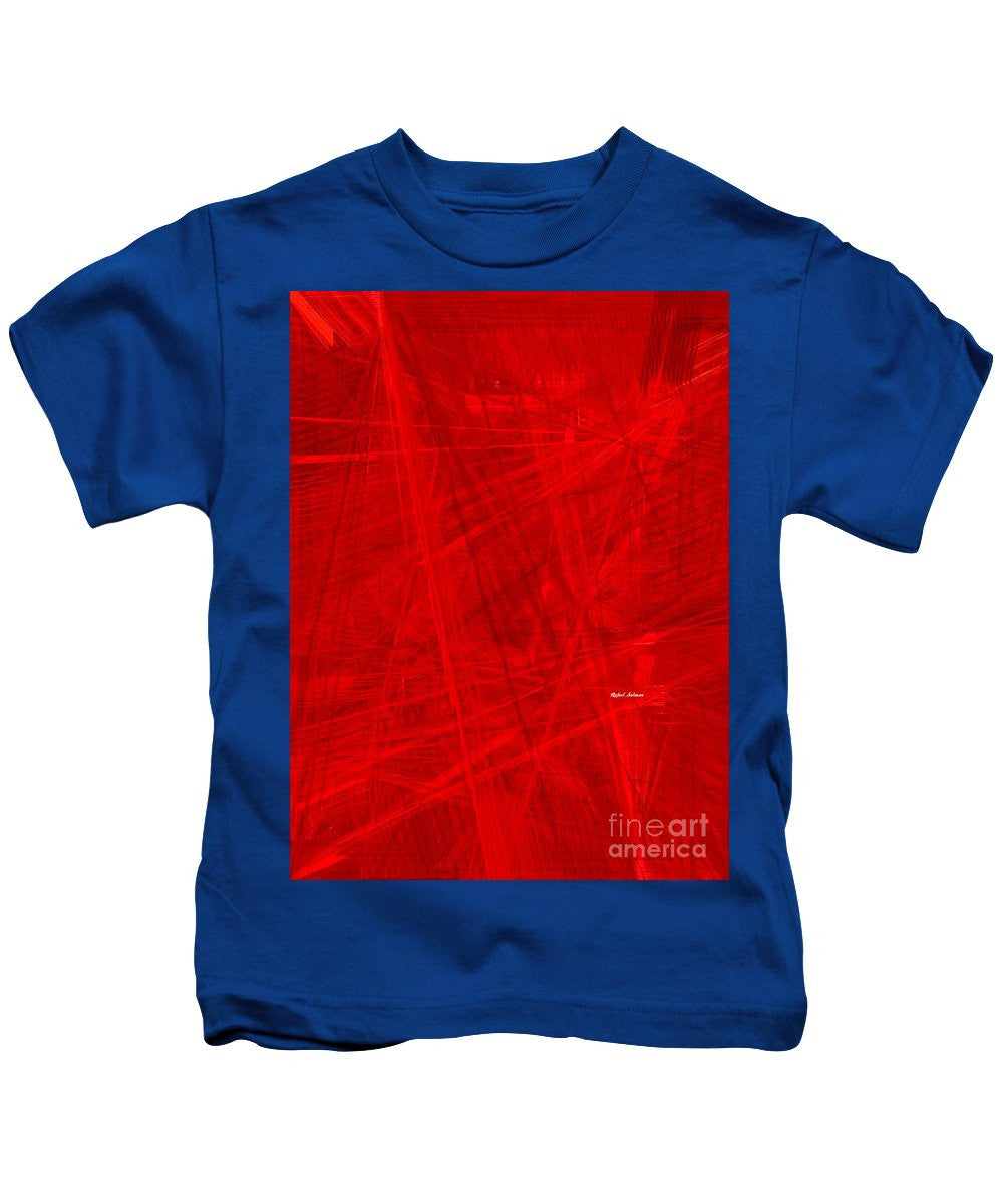 Kids T-Shirt - Burst Of Red