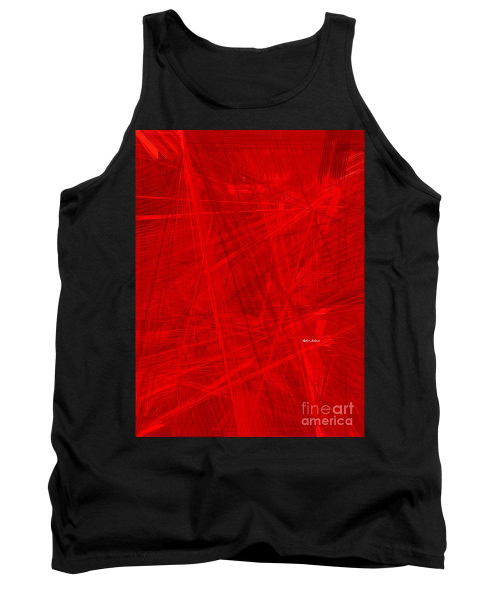 Tank Top - Burst Of Red