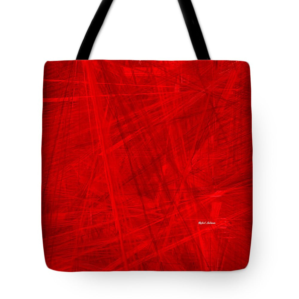 Sac fourre-tout - Explosion de rouge