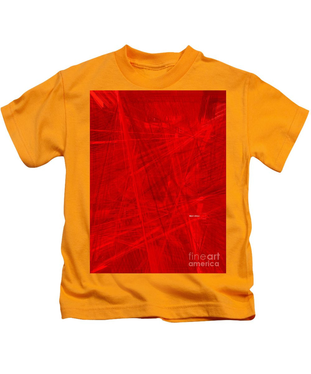 Kids T-Shirt - Burst Of Red