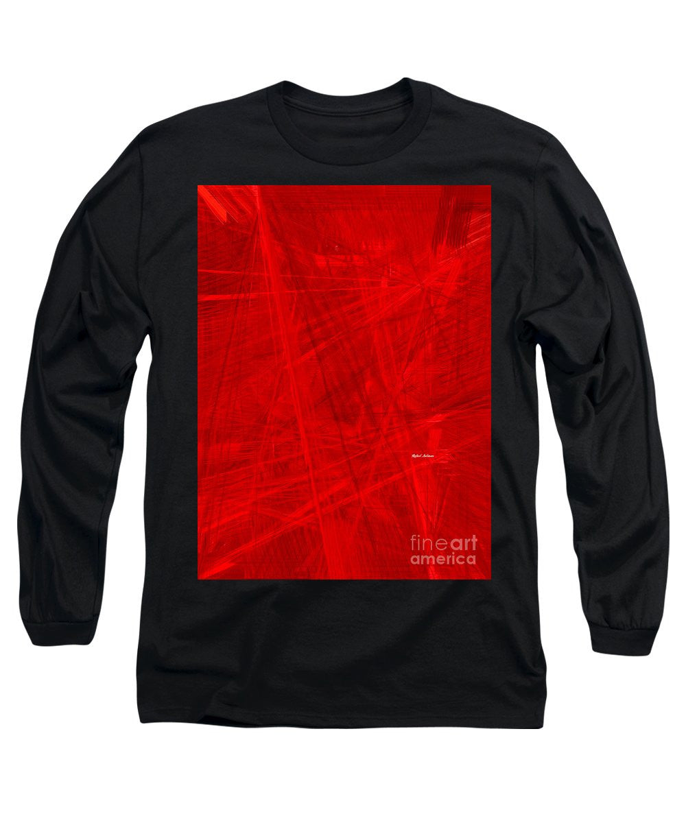 Long Sleeve T-Shirt - Burst Of Red