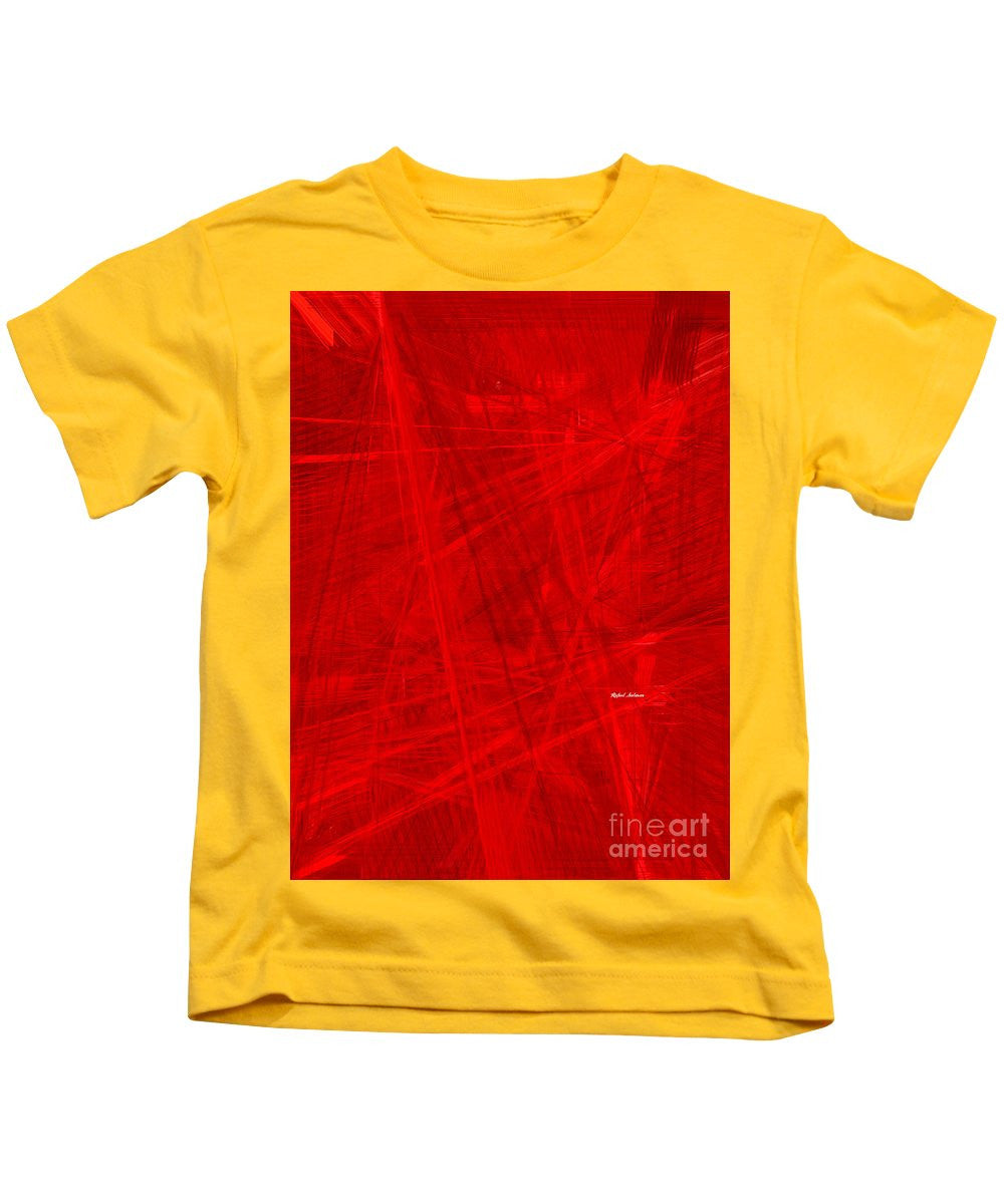 Kids T-Shirt - Burst Of Red