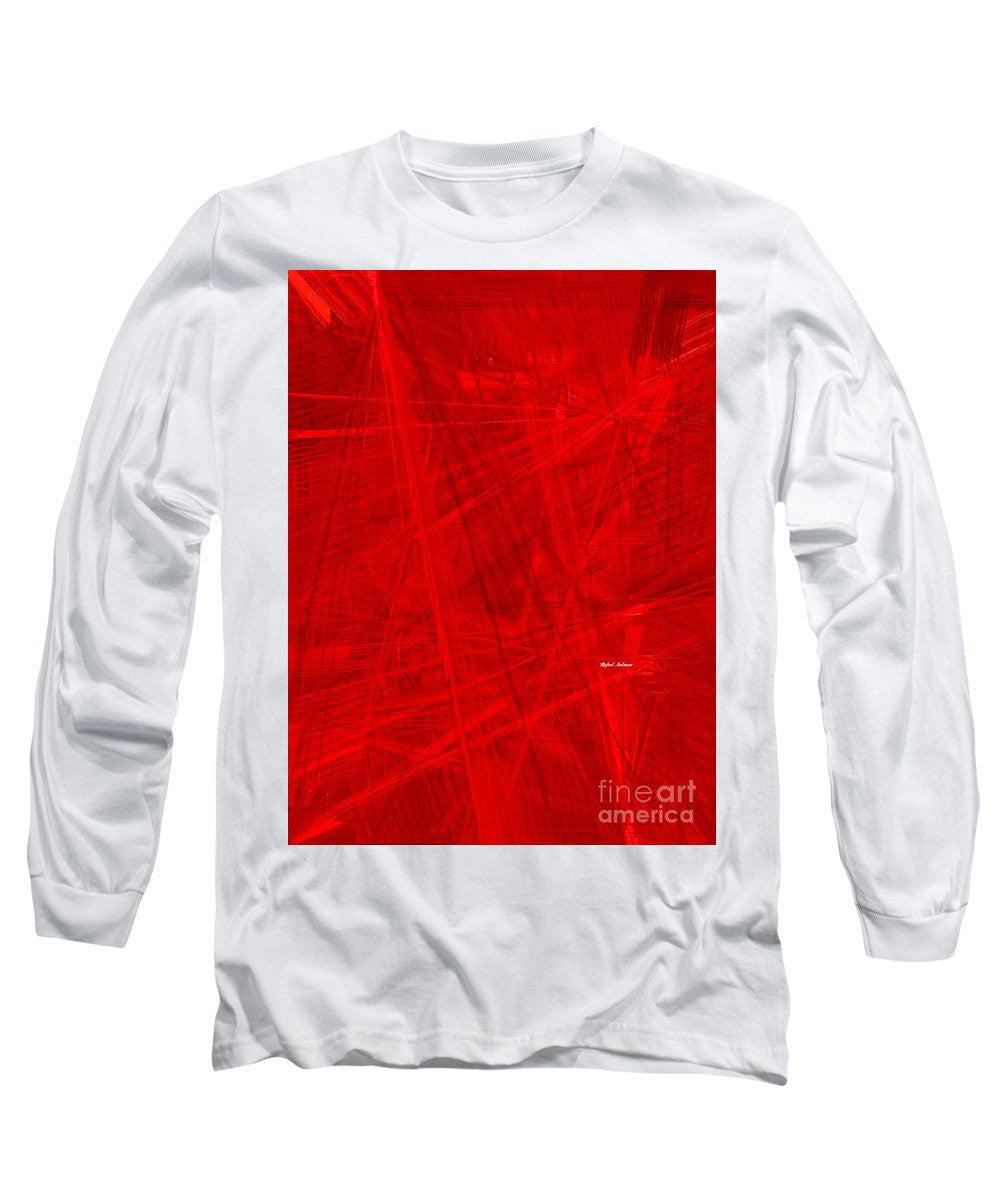 Long Sleeve T-Shirt - Burst Of Red