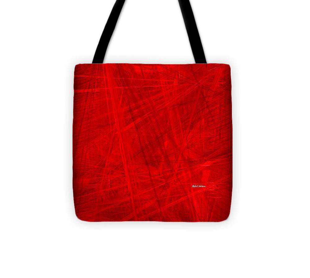 Sac fourre-tout - Explosion de rouge