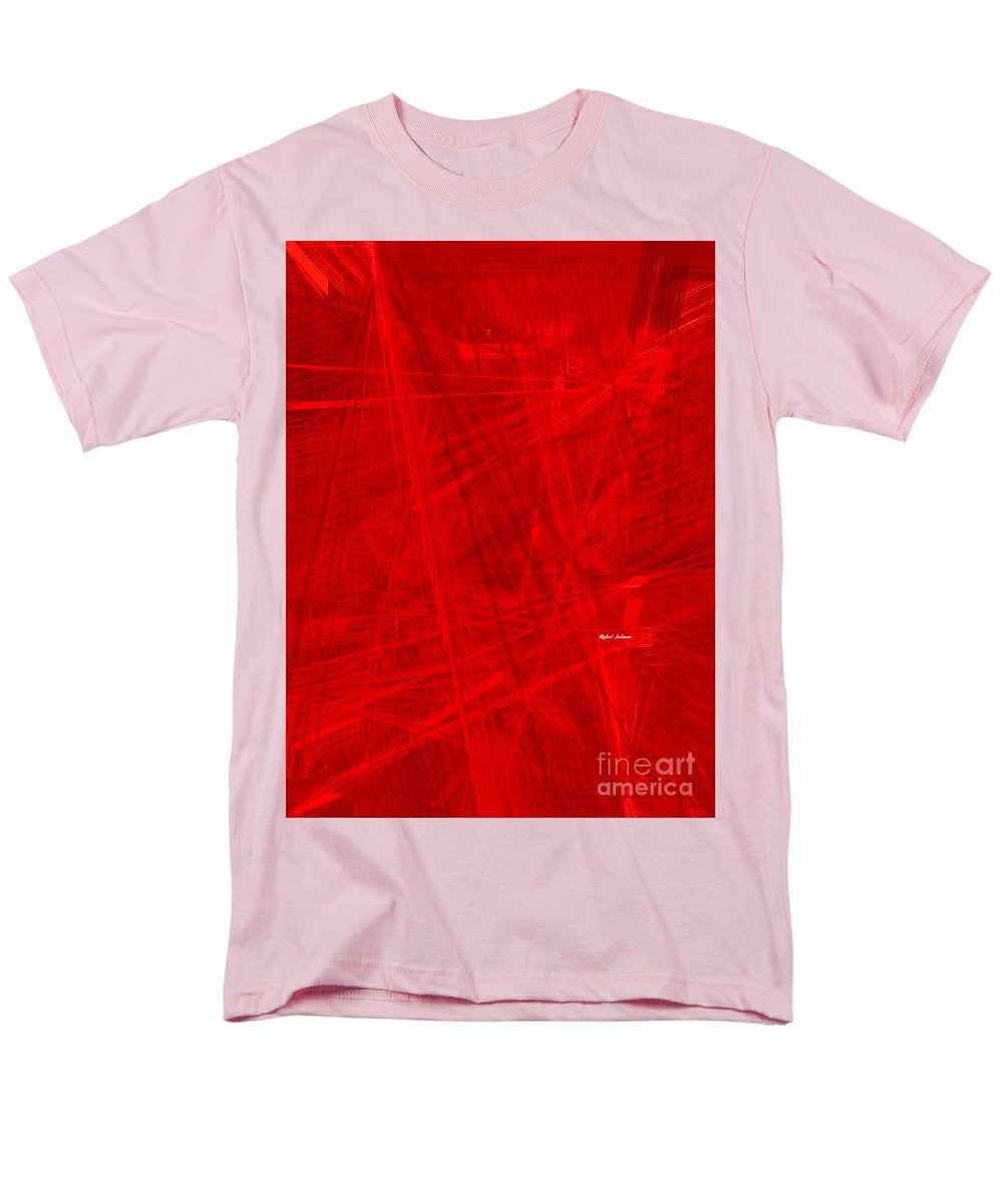 Men's T-Shirt  (Regular Fit) - Burst Of Red