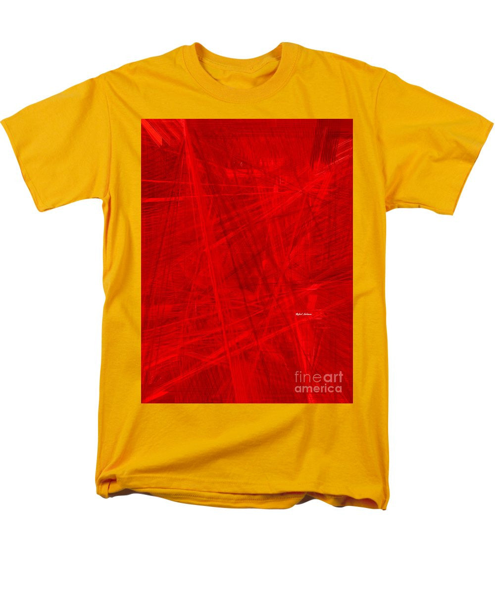 Men's T-Shirt  (Regular Fit) - Burst Of Red