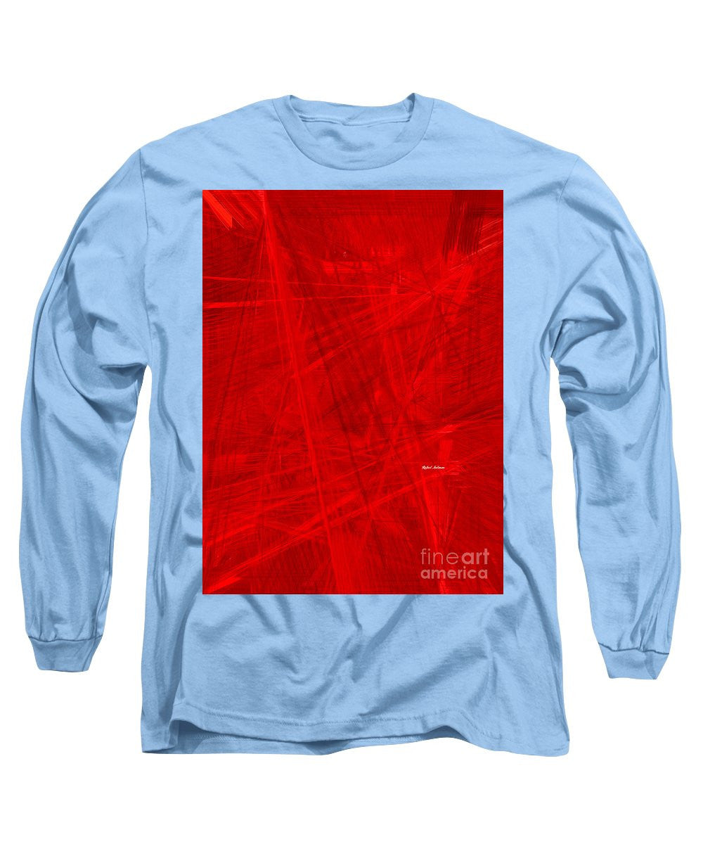 Long Sleeve T-Shirt - Burst Of Red